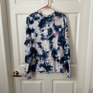 Nike Men’s Small Sweatshirt Sportswear Club Tie-Dye French Terry